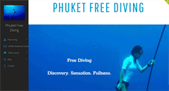 Desktop Screenshot of phuketfreediving.com